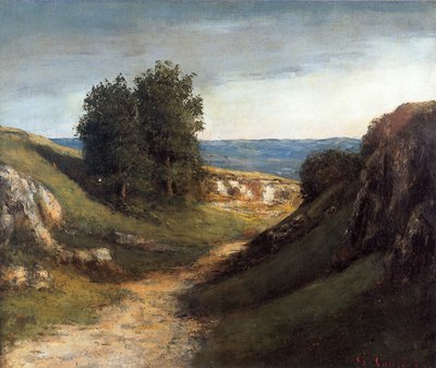 Landschaft Guyere von Gustave Courbet